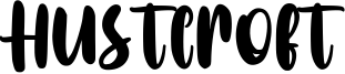 Hustcroft Font