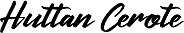 Huttan Cerote Font