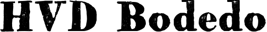 HVD Bodedo Font