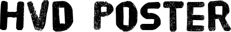 HVD Poster Font