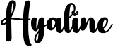 Hyaline Font
