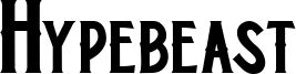Hypebeast Font