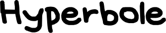 Hyperbole Font
