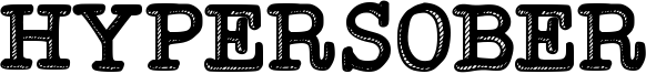 Hypersober Font