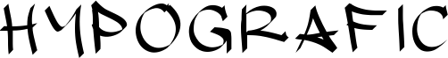 Hypografic Font
