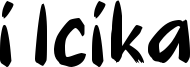i Icika Font