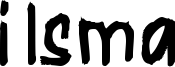i Isma Font