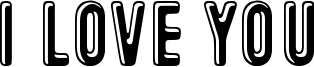 I love you Font