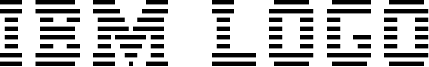 IBM Logo Font