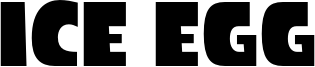 Ice Egg Font