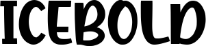 Icebold Font