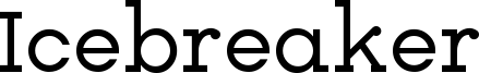 Icebreaker Font