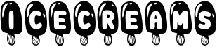 Icecreams Font