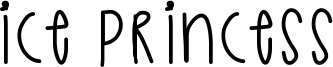 Ice Princess Font