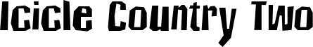 Icicle Country Two Font