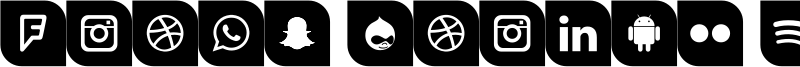 Icons Social Media 1 Font