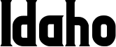 IDAHO_Conrad_Garner.otf