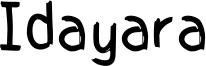 Idayara Font