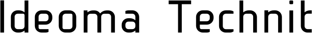 ideomaTECHNIT.otf