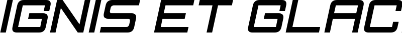 Ignis et Glacies Sharp Italic.ttf