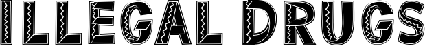 Illegal Drugs Font