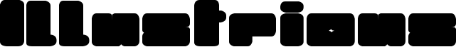 Illustrious Font