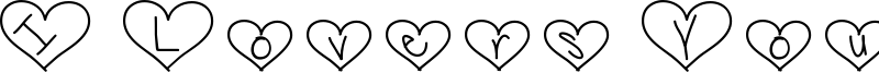 I Lovers You Font
