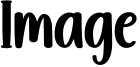 Image Font
