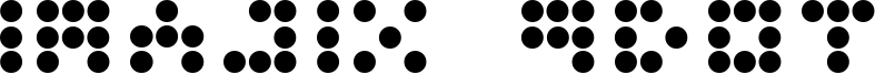 Imajix 9dot Font