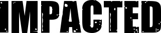 Impacted Font