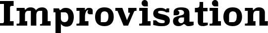 Improvisation Font