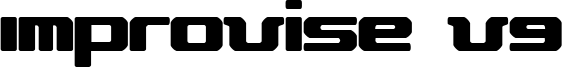 Improvise V9 Font