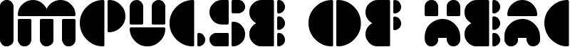 impulse of heart Font