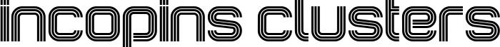 Incopins Clusters b.ttf