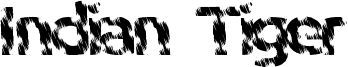 Indian Tiger Font