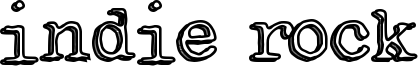 Indie Rock Font