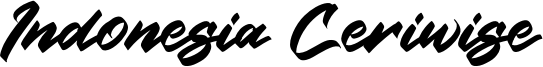 Indonesia Ceriwise Font