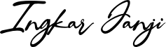 Ingkar Janji Font