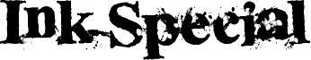 Ink Special Font