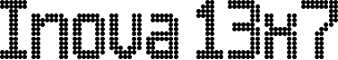 Inova 13x7 Font