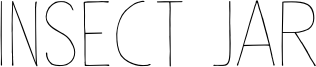 InsectJarDEMO-Regular.otf