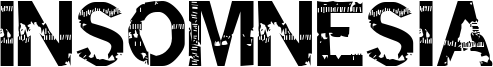 Insomnesia Font