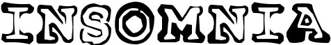 Insomnia Font