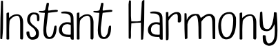 Instant Harmony Lite DEMO.otf