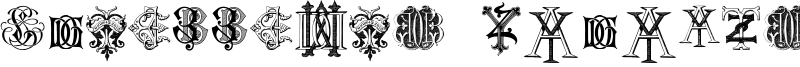 Intellecta Monograms Random Samples Two Font