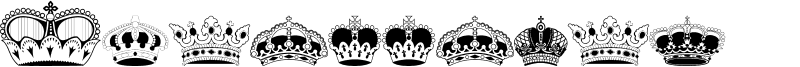 Intellecta Crowns Font