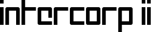 Intercorp II Font