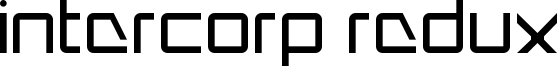 Intercorp Redux Font
