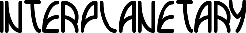 interplanetary Font
