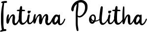 Intima Politha Font